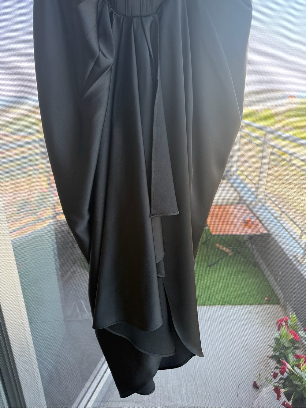 House of CB Loretta Off Shoulder Satin Corset Dress - Picture 7 of 10